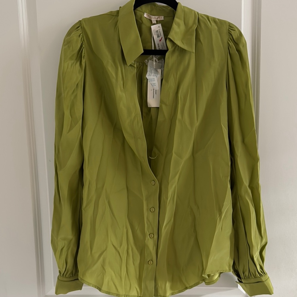 Women's Green Blouse
